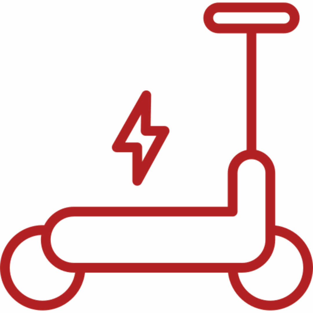 Red silhouette of a person lounging on a couch.